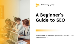 A Beginners Guide to SEO