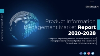 Product Information Management Market Trends, Revenue, Key Players, Growth