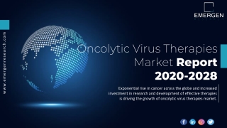 Oncolytic Virus Therapies Market Trends, Revenue, Key Players, Growth, Share