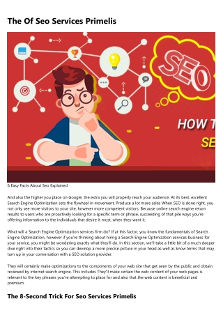 Our On Page Seo Diaries