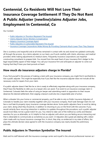 3 Common Reasons Why Your Insurance Adjuster Salary California Isn't Working (An