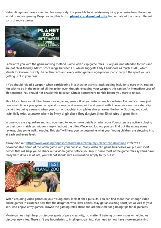 The Worst Videos of All Time About planet zoo download