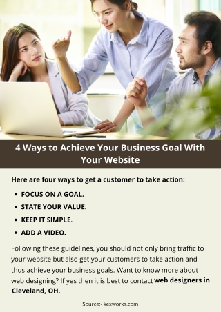 4 Ways to Achieve Your Business Goal With Your Website