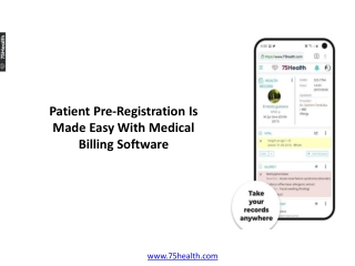 How Patient Pre-Registration Is Made Easy With Medical Billing Software