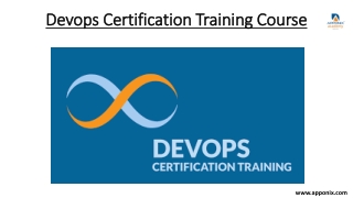 Devops Certification Training Course