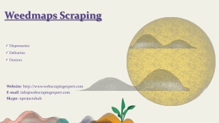 Weedmaps Scraping