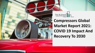 2021 Compressors Market Share, Restraints, Segments And Regions