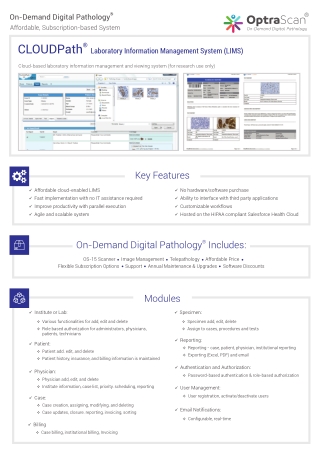 CloudPath- OptraSCAN