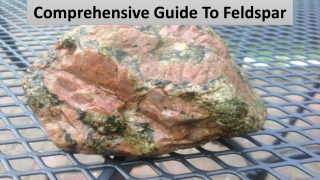Types of feldspar mineral