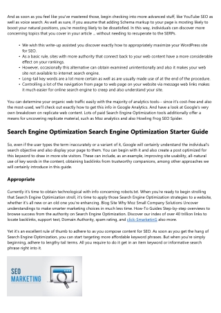 9 Seo Best Methods That You Need To Follow
