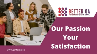 Best Software Quality Testing Company-BetterQA