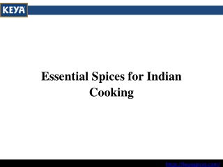 Essential Spices for Indian Cooking