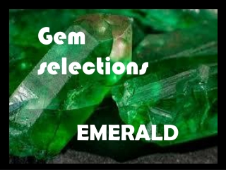 Buy Emerald Online - Gem Selections