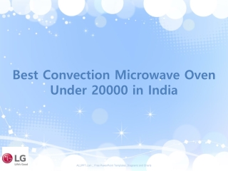 Best Convection Microwave Oven Under 20000 in India