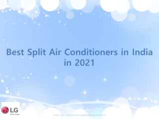 Best Split Air Conditioners in India in 2021