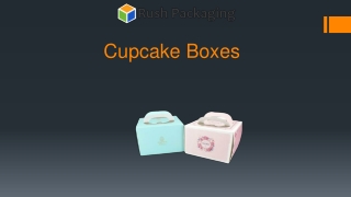 Custom Cupcake Packaging Boxes Wholesale