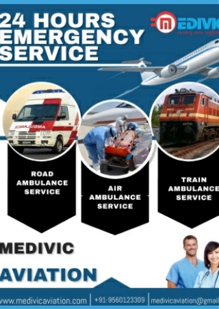 Take the Splendid Air Ambulance Service in Dehradun by Medivic with All Superb Amenities