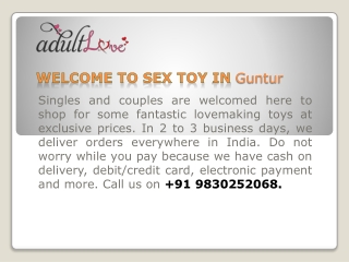 Sex Toys In Guntur | Call :  91 8479014444| adultlove