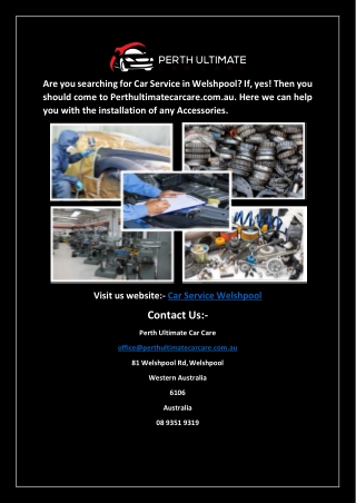 Car Service Welshpool | Perthultimatecarcare.com.au