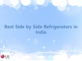 Best Side by Side Refrigerators in India in 2021