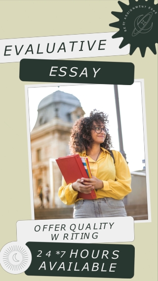 Evaluative essay