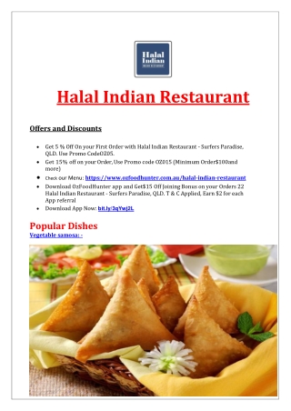 5% Off - Halal Indian Restaurant Surfers Paradise, QLD