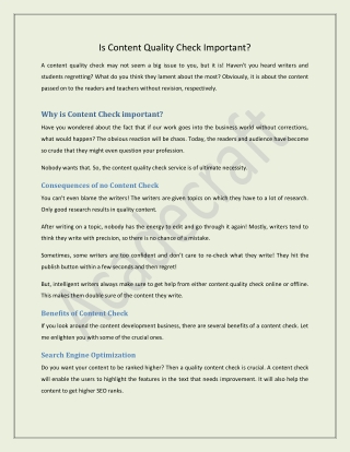Acadecraft is one of the leading companies that provide the best content develop