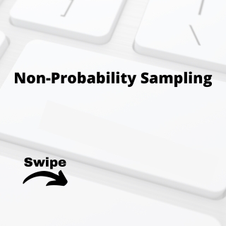 Non-Probability sampling