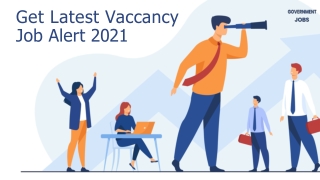 Get Latest Vaccancy Job Alert 2021