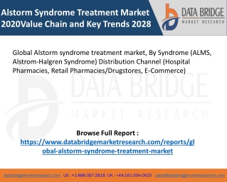 Alstorm Syndrome Treatment Market pdf