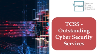 Why Dark Net Analysis Experts - TCSS