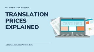 Translation Prices Explained