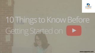 10 powerful tips to know before starting a YouTube channel