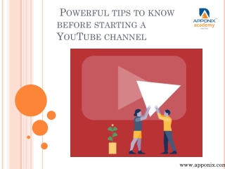 youtube tips