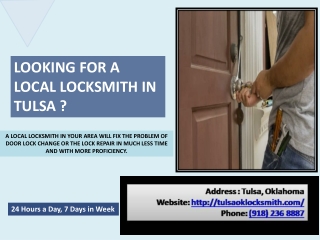 Installation of New locks