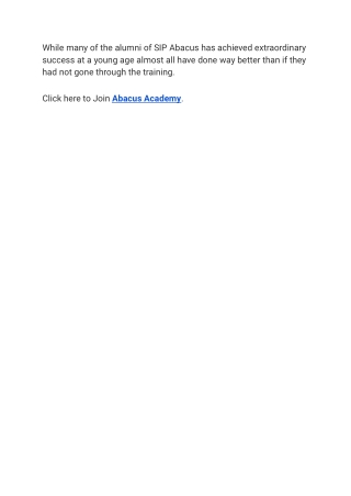Abacus Academy