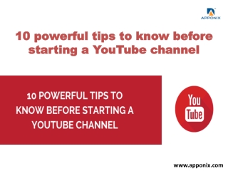 10 powerful tips to know before starting