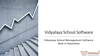 Vidyalaya School Management Software Now In Rajasthan