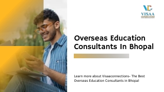 Overseas Education Consultants In Bhopal