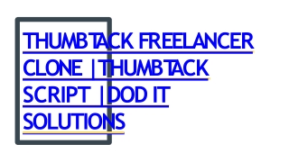 Best Thumbtack Freelancer Clone Script - Readymade Clone Script