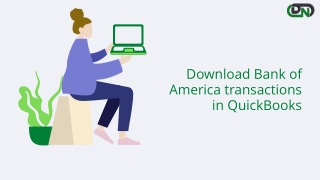 Download Bank of America transactions in QuickBooks