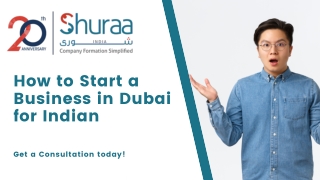 How to Start a Business in Dubai for Indian