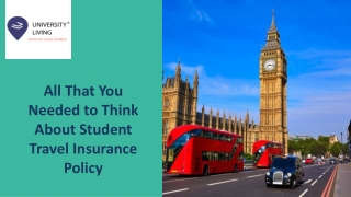 All That You Needed to Think About Student Travel Insurance Policy