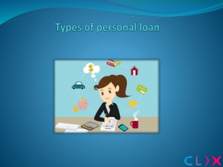 Types of personal loan