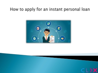 How to apply for an instant personal loan