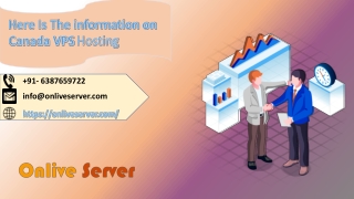 Choose Canada VPS Hosting with better performance by Onlive Server