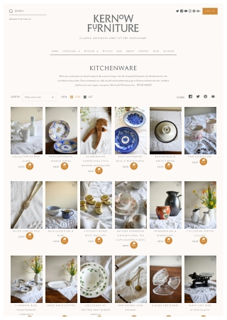 vintage kitchenware