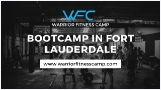 Bootcamp in Fort Lauderdale | Warrior Fitness Camp