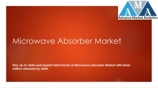 Microwave absorber Market Driving Growth on Multiple Trends