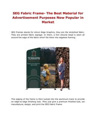 The Best Material for Advertisement Purposes Now Popular in Market